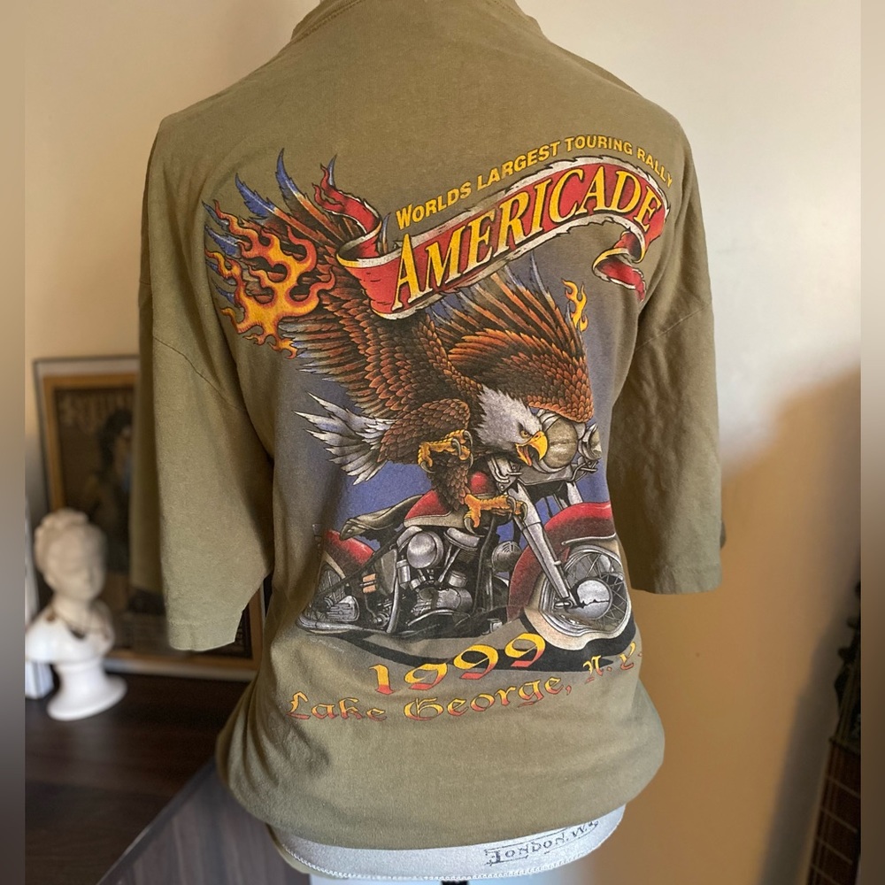 1999 motorcycle tee oversized